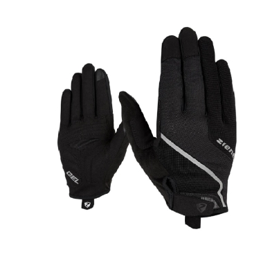 Ziener Long Finger Cycling Glove Clyo ( Gel Padding) black - 1 Pair